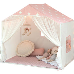 Avrsol Kids Play Tent with castle entrance offers imaginative indoor adventures.