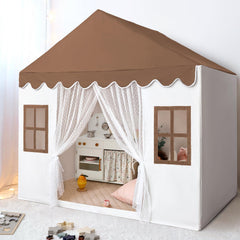 Avrsol Kids Play Tent with a large indoor playhouse inviting cooperative play
