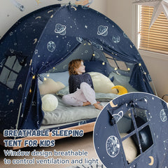 Avrsol durable polyester-cotton blackout fabric keeps light out.