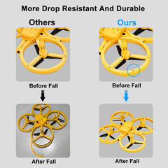 Awaiymi drone performs 360-degree flips for impressive stunts.