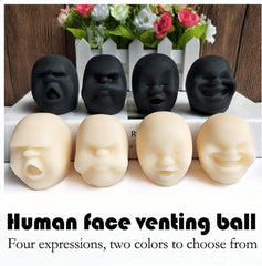 AWANGLUO funny face ball with happy expression for fidgeting