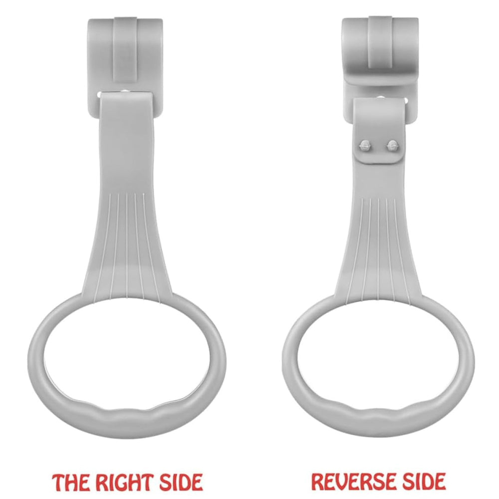 Awleynz pull-up ring grip detail illustrating safe, gentle handles for tiny hands