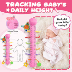 AWOTOY gentle rattle adds soft sound cues for early auditory development