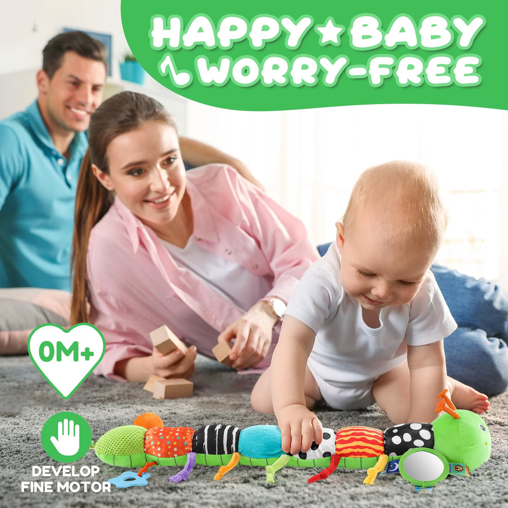 AWOTOY Caterpillar belly ruler helps track growth during cuddle time.