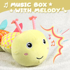 AWOTOY Caterpillar crinkle textured body invites tactile exploration and focus.