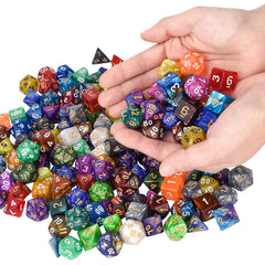 Awpeye colorful dice varieties showcasing vibrant color options.