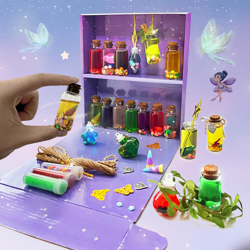 AWZNG bowl funnels and crafting tools support easy potion making.