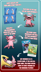 Axe-A-Lot-L limb regrowth visuals add whimsical humor to rounds.