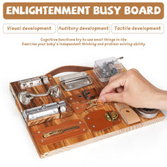 AXEARTE Busy Board switches foster hand-eye coordination and focus