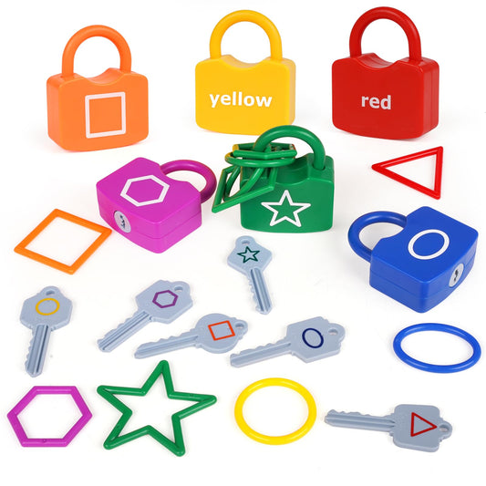 AXEARTE Shape Locks setup ready for shape matching play