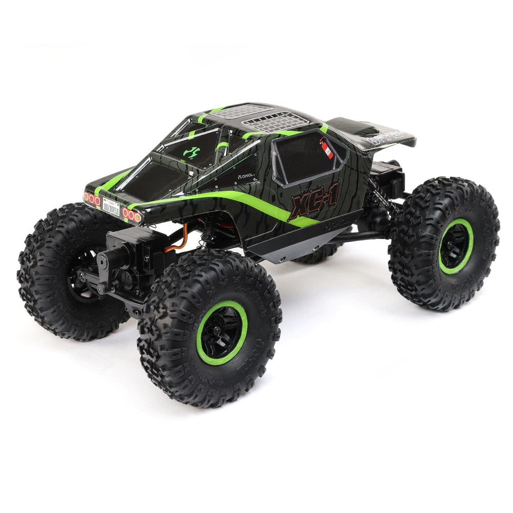 Axial AX24 XC-1 brushed motor detail highlights approachable performance.
