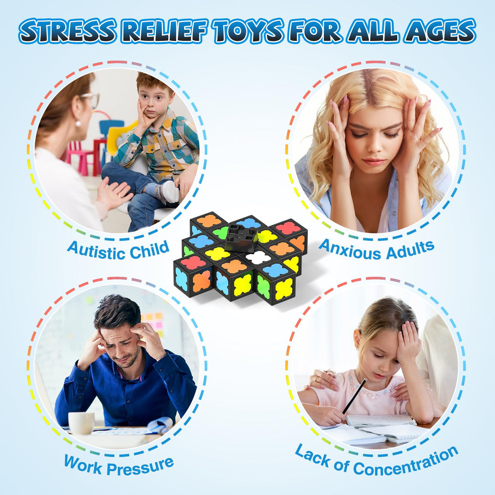 Axirata compact stress-relief toy for quiet focus during work or study