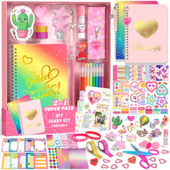 Axirata DIY Journal Kit box front invites creative journaling and gift-ready fun.