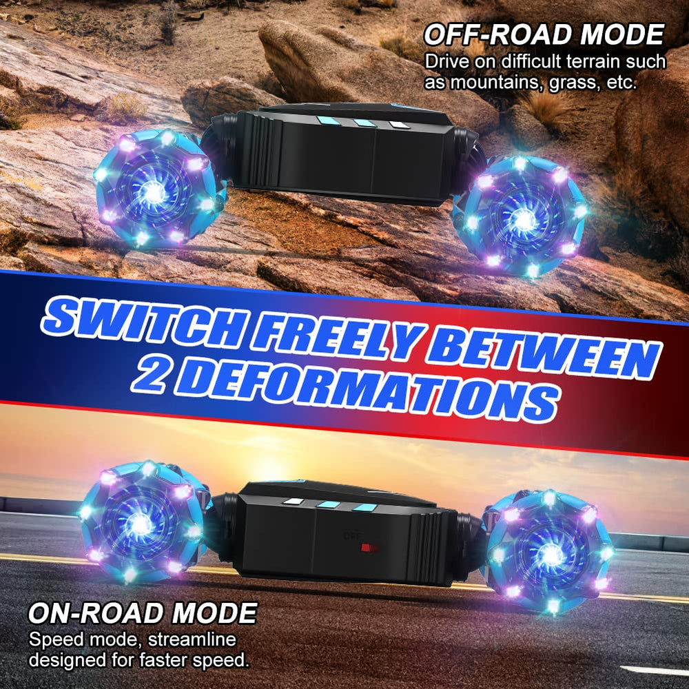 Axirata dual-controllers display for precise steering and longer sessions