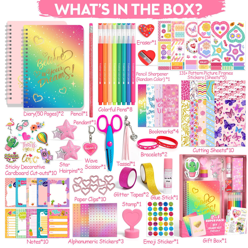 Axirata sticker-pattern-frames-set showcases 131+ stickers for personalized scrapbooks.