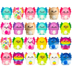 Axolotl squishy toy bulk pack for treasure boxes