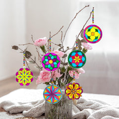 Ayhuhra suncatchers set includes paints and beads for joyful classroom art