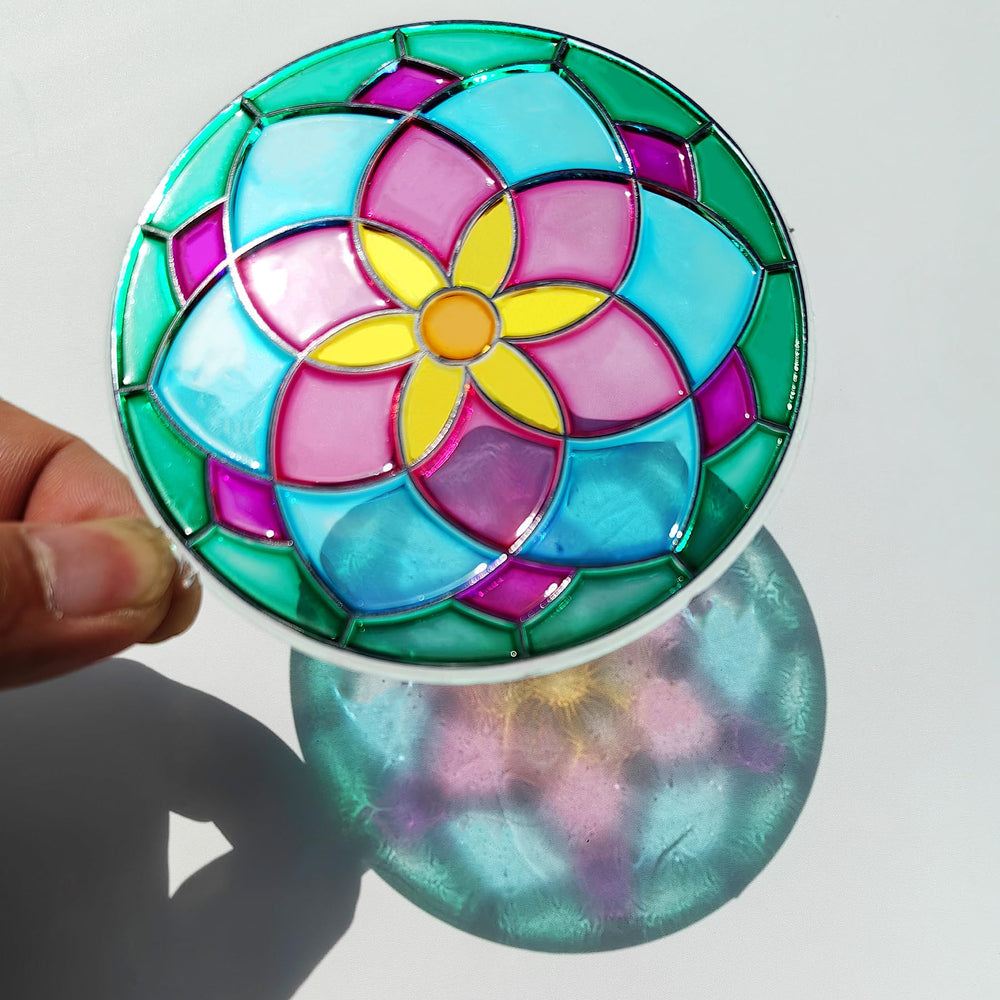 Ayhuhra flower mandala art kit ideal for spring party favors