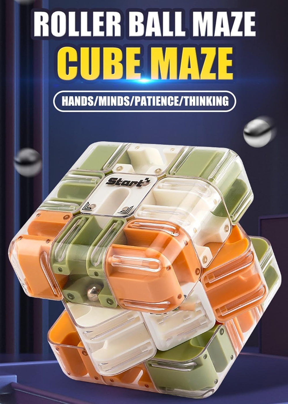 Ayland Labyrinth 3D Puzzle tilt challenge boosts spatial reasoning.