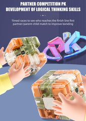 Ayland No-Lose Ball System keeps play flowing during fast moves.