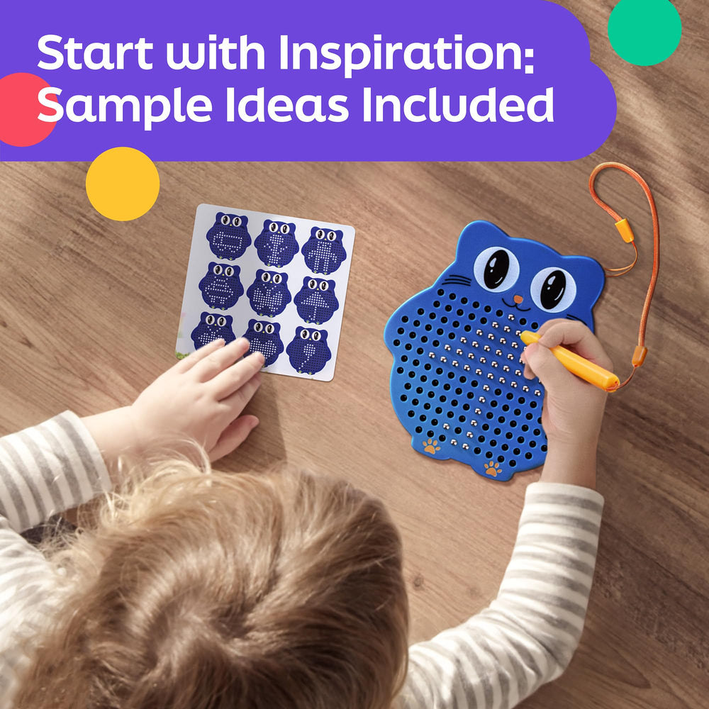 AYNAT FUN beads move to the surface, revealing drawings without mess.
