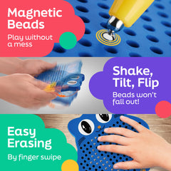 AYNAT FUN compact drawing board is ideal for car rides and on-the-go play.