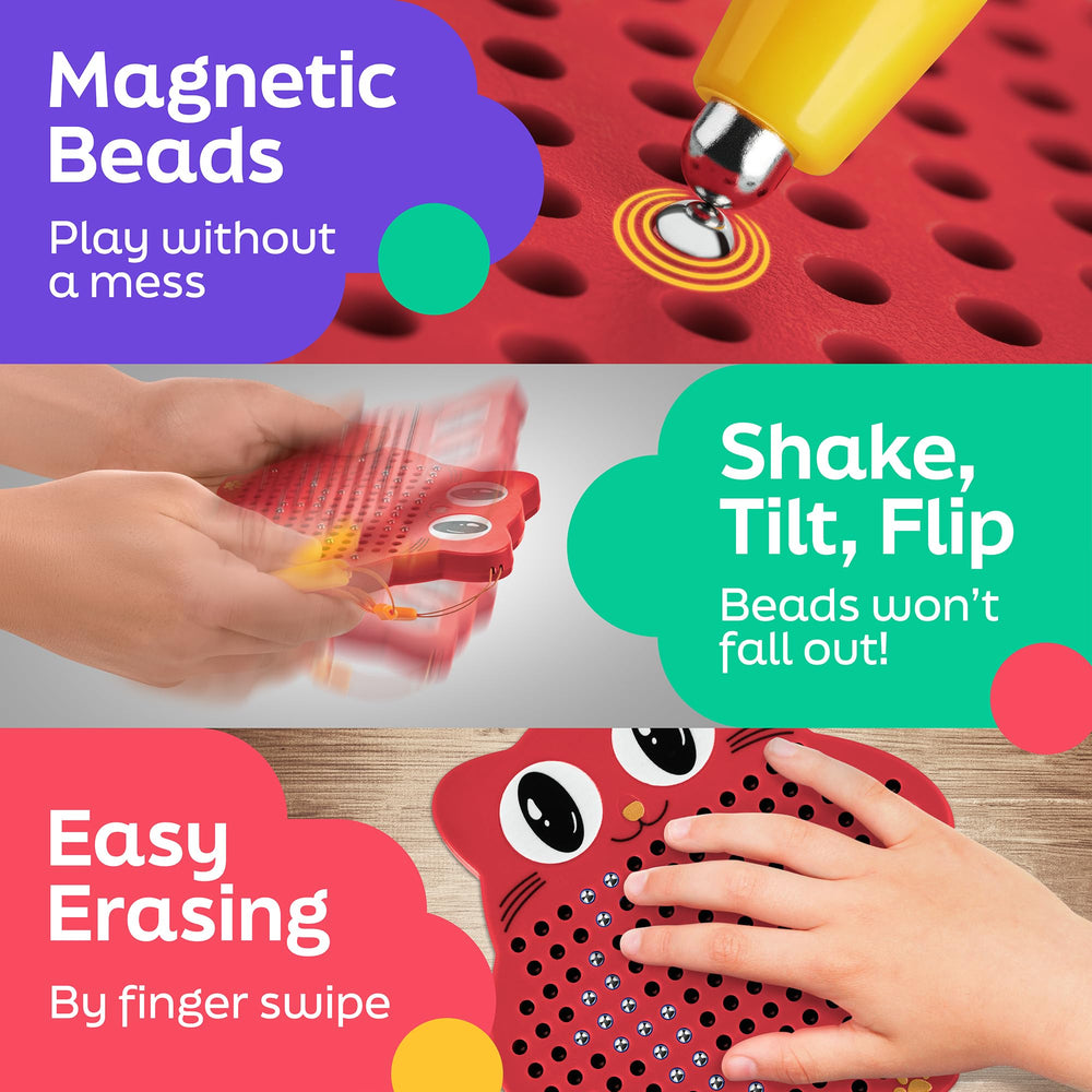 AYNAT FUN portable five-inch board brings quiet, mess-free entertainment on the go.