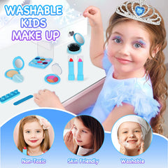 Ayrvocy kids makeup kit non-toxic for safe, easy makeup play