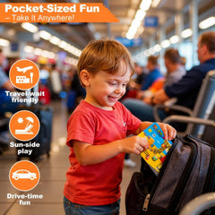 Aywewii magnetic blocks building towers during travel