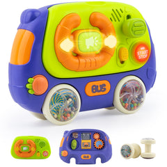 Ayyomo baby music toy with driving sounds engages babies during car rides and playtime