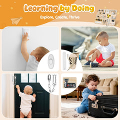 Azoravio 18-in-1 activity board: diverse activities spark exploration and learning