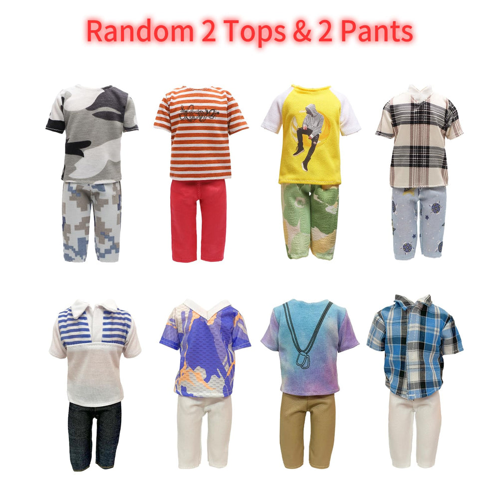 Babeilei 4 pants set adds flexible styling for everyday play scenarios.