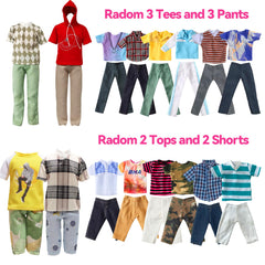 Babeilei doll clothes back-velcro design for easy dressing and quick outfit changes
