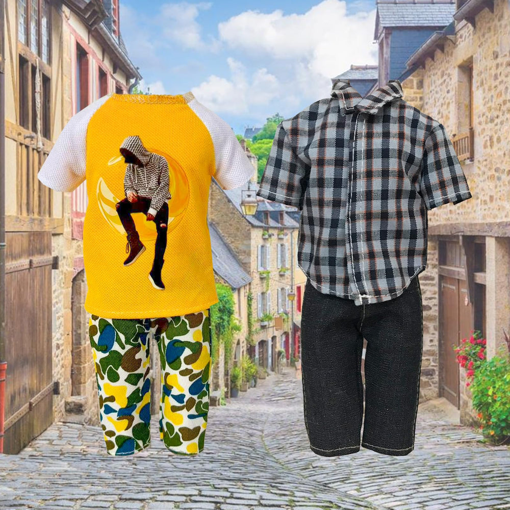 Babeilei swimming trunks add variety for summer-themed doll adventures