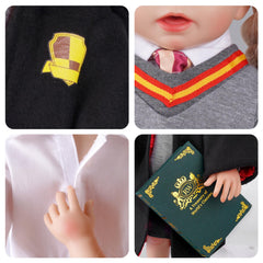 BABESIDE white shirt pairs with outfits for versatile doll play