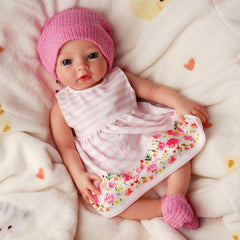 BABESIDE 4-piece set includes clothes, skirt, hat, and socks