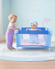 BABESIDE durable metal frame and PP body for long-lasting use