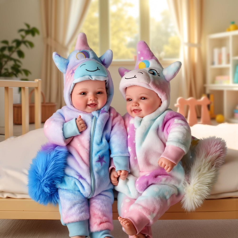 BABESIDE unicorn outfit accessories support interactive role play