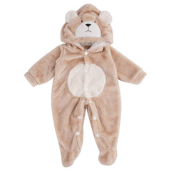 BABESIDE bear-style onesie for 17-22 inch dolls, soft fabric for comfortable play