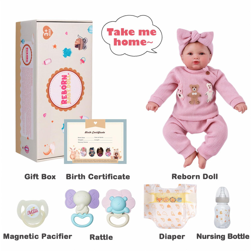 BABESIDE Benson 20inch poseable doll ideal for gentle play and display