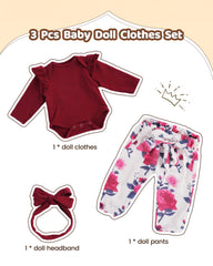 Doll dressing play with BABESIDE set sparks imagination and storytelling.