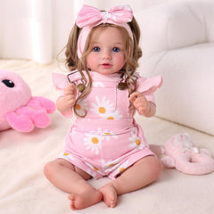 BABESIDE Real-life styling and open-eyed expression invite daily care play.