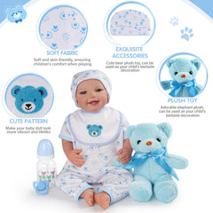 BABESIDE doll hat and bib keep outfits neat during play.