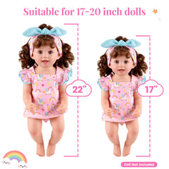 BABESIDE matching headbands complete outfits and stay secure during play