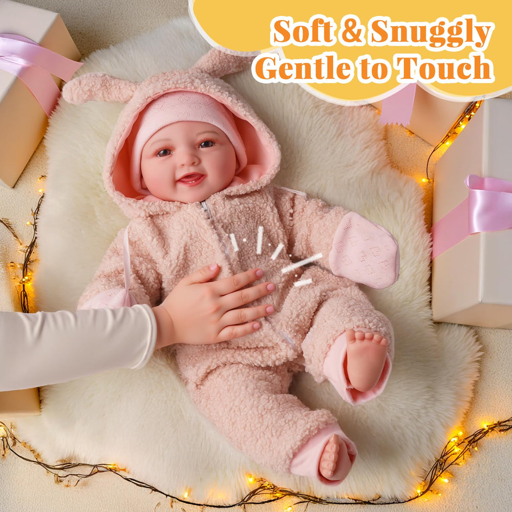 BABESIDE doll uses safe fabrics and BPA-free plastic for daily handling