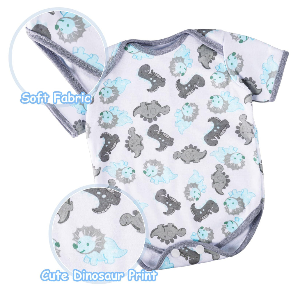 BABESIDE gift packaging presents a ready-to-gift dinosaurs set