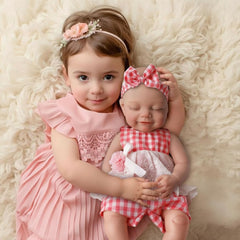 BABESIDE complete gift set includes clothes, swaddle, bottle, and birth certificate.