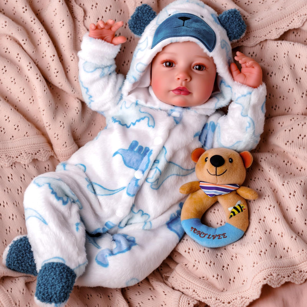 BABESIDE lifelike 20-inch front view doll for realistic playtime