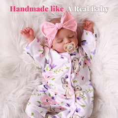 BABESIDE poseable limbs reborn doll 20-inch, easy to pose during imagination sessions.