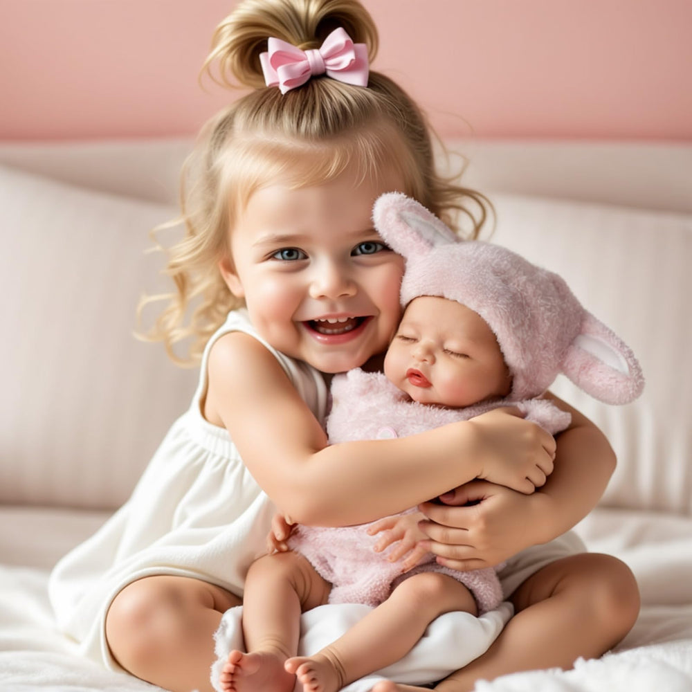 BABESIDE preemie-size clothing included for outfit changes